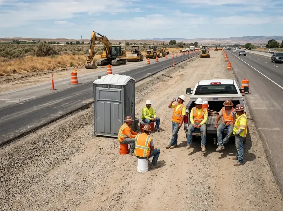 highway-road-construction-crew-007 — frequently asked questions, Porta Potty and Restroom Rentals in Doraville, GA